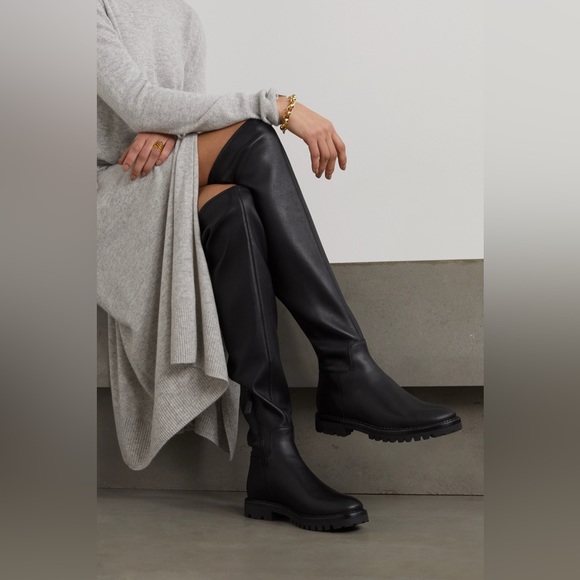 VINCE Cabria stretch-leather over-the-knee boots - Picture 9 of 10